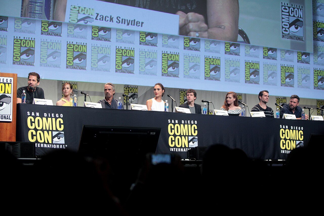 Zack Snyder et le casting de Batman v Superman au Comic-Con 2015