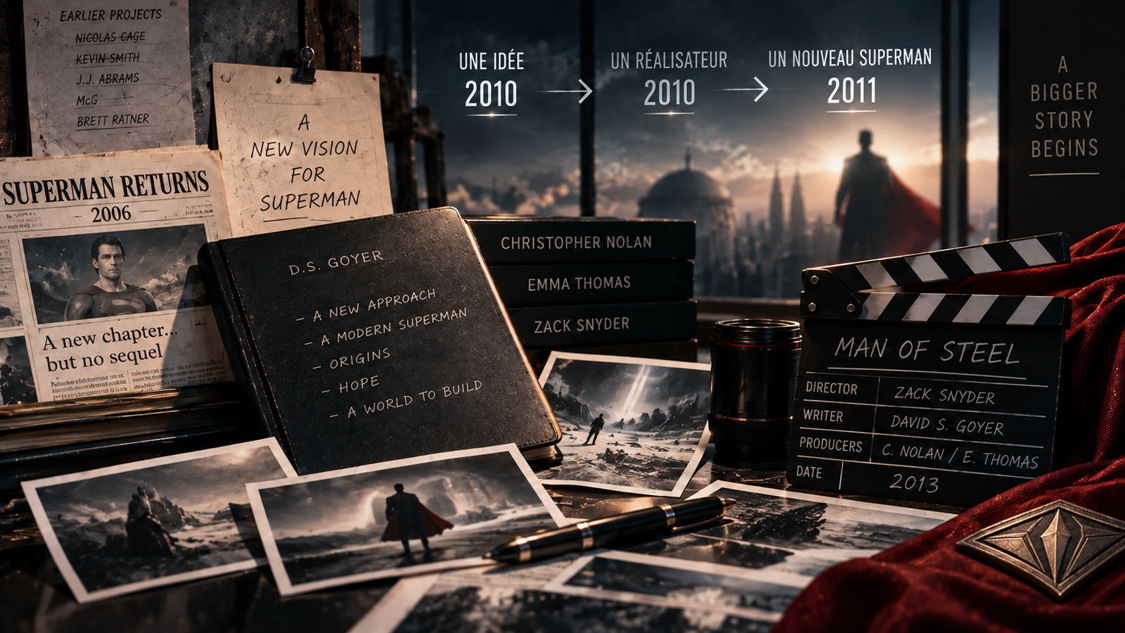 Avant Man of Steel : comment est né le projet qui allait devenir le Snyderverse