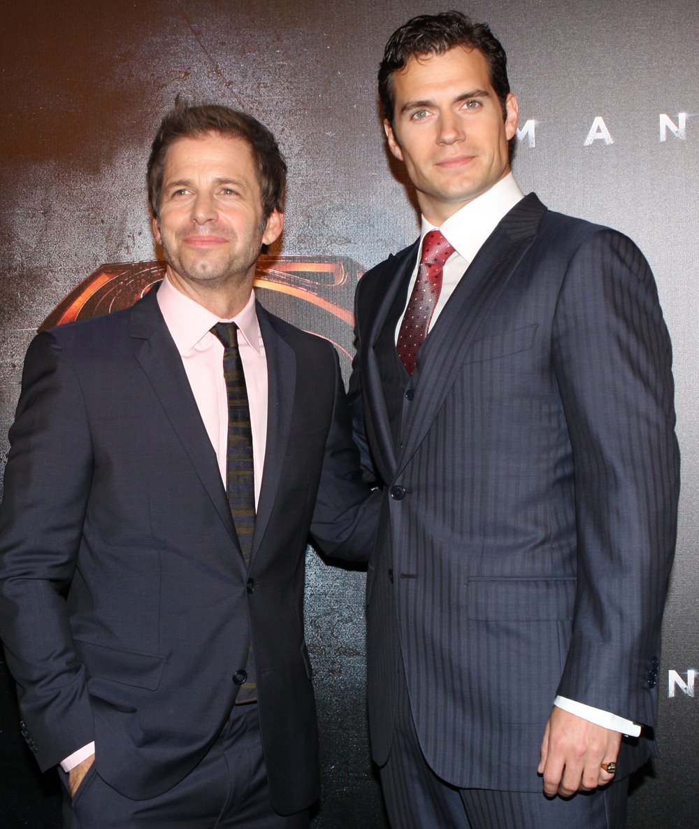 Zack Snyder et Henry Cavill à la première de Man of Steel à Sydney en 2013